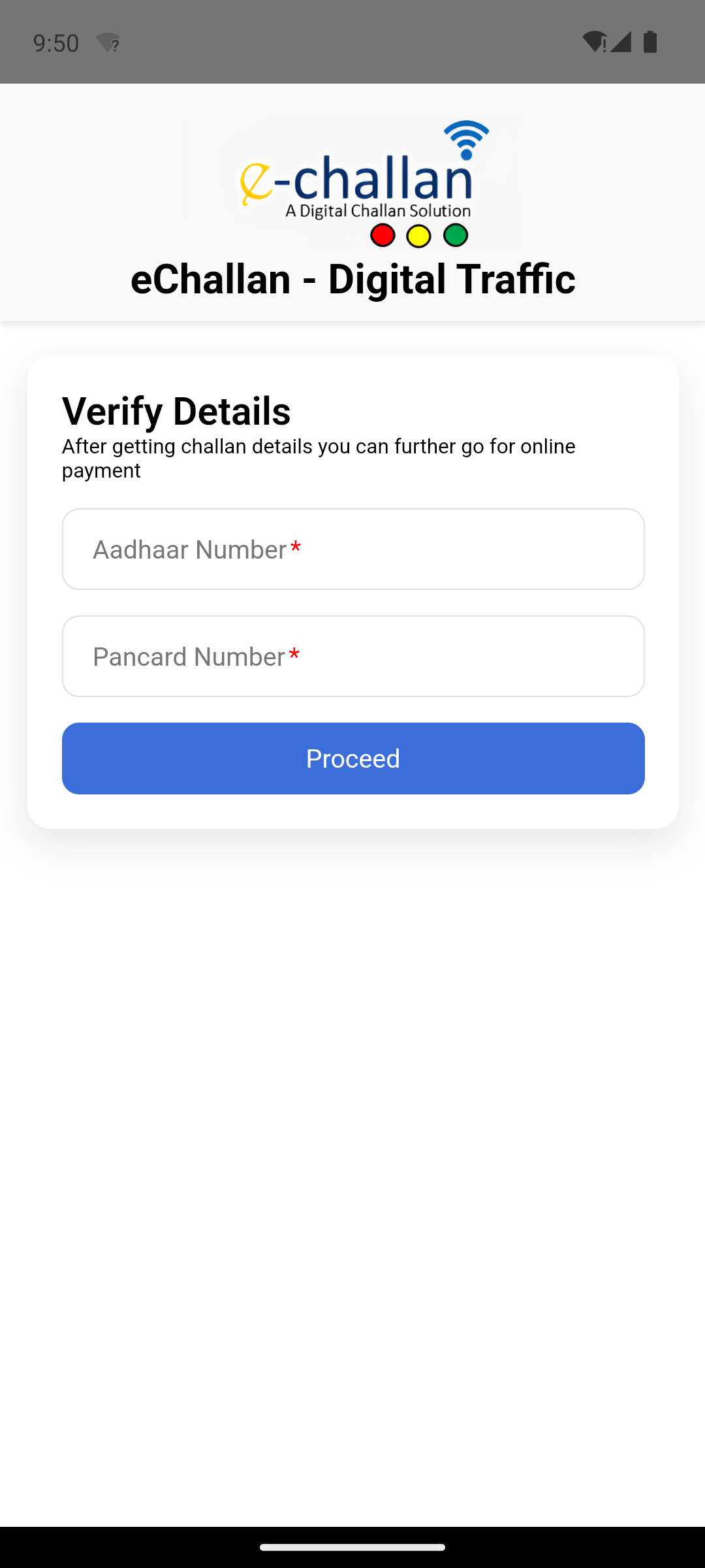 Phishing page collecting Aadhaar and PAN